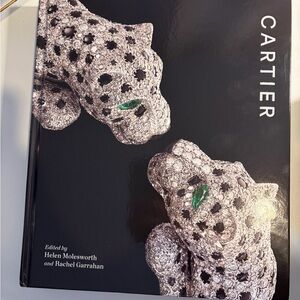 Cartier Black and Silver Coffee Table Book